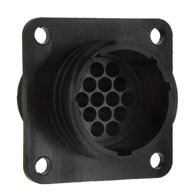 182916-1 CONN RCPT HSNG MALE 16POS PNL MT