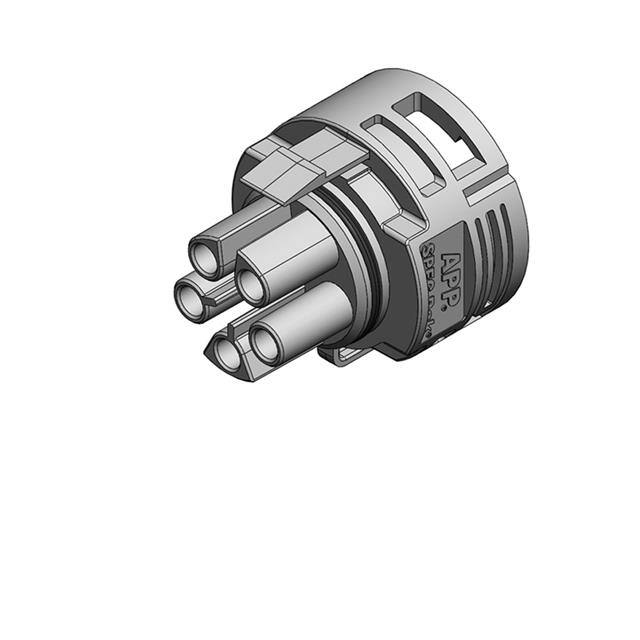 SK6-021M05 CONN PLG HSG FMALE 5POS INLINE