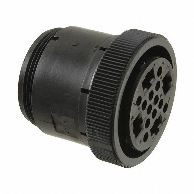 207485-2 CONN PLG HSG FMALE 16POS INLINE