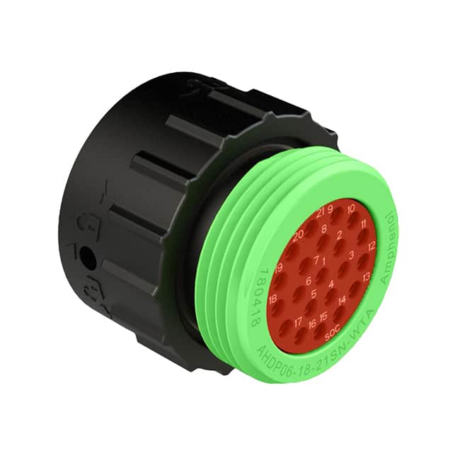 AHDP06-18-21SN-WTA CONN PLG HSG FMALE 21POS INLINE
