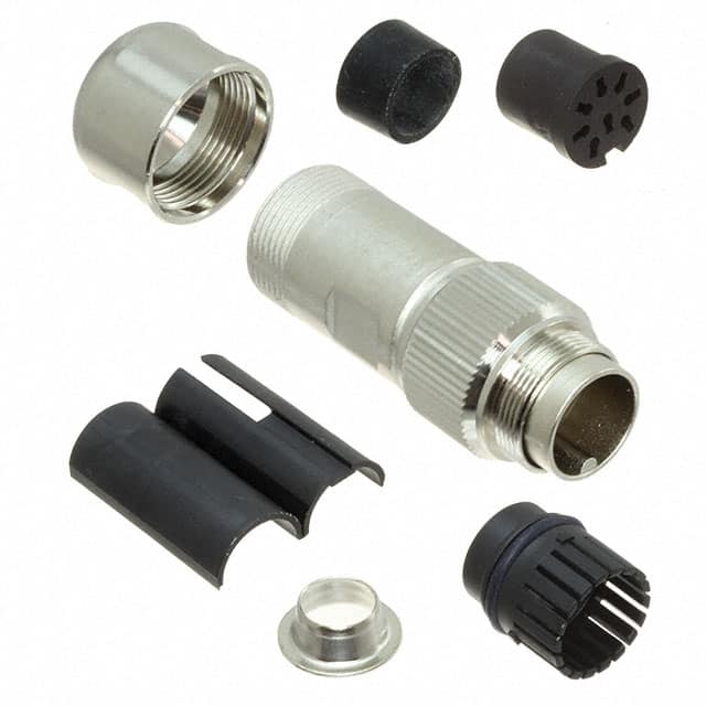 C09111H0080024U CONN PLUG HSNG MALE 8POS INLINE