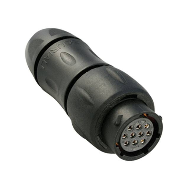 UTS1JC1210S CONN RCP HSG FMALE 10POS INLINE