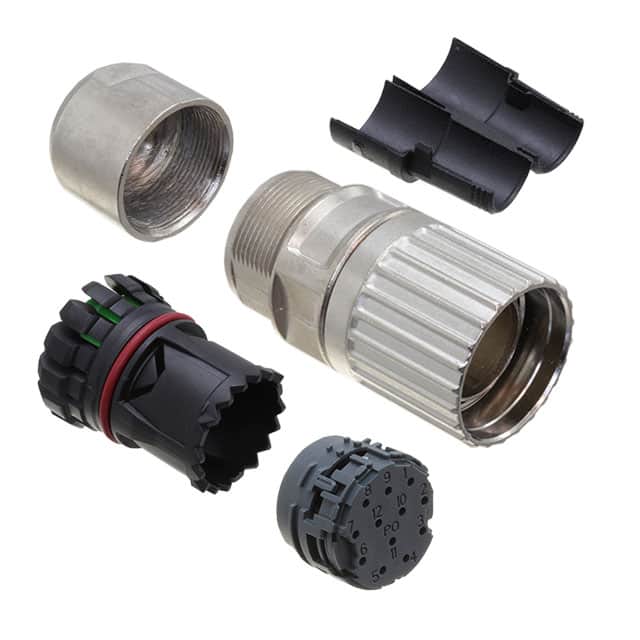 1629160 CONN PLG HSG MALE 12POS INLINE