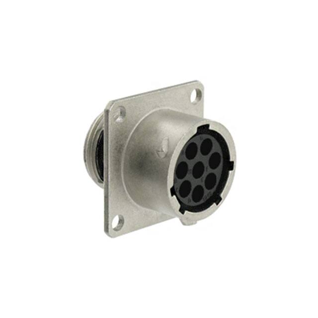 UT00128SH6 CONN RCPT HSNG FMALE 8POS PNL MT