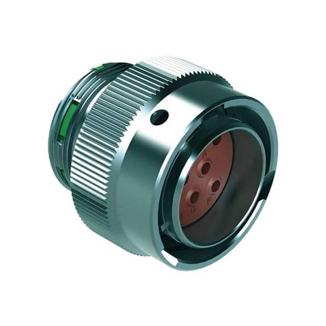 AHDM06-18-08PN CONN PLUG HSNG MALE 8POS INLINE