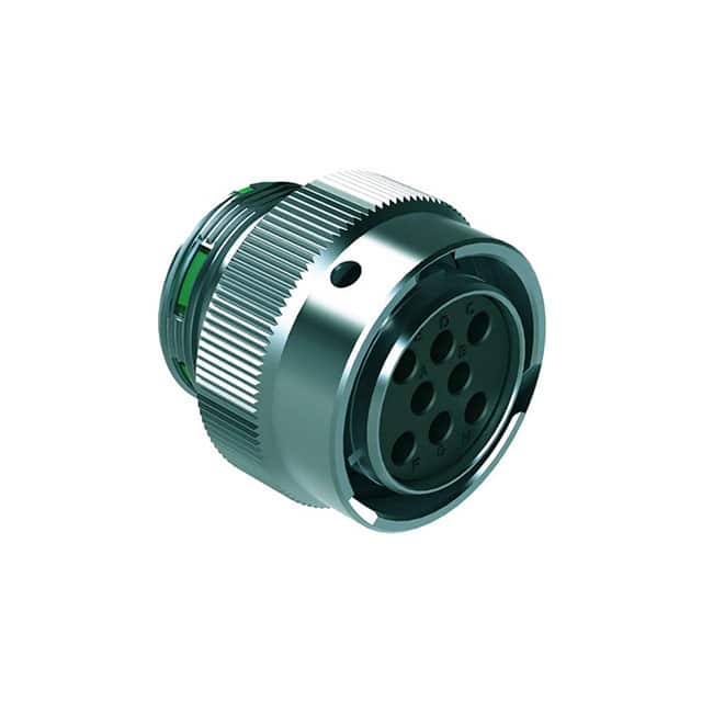 AHDM06-18-08SN CONN PLUG HSNG FMALE 8POS INLINE