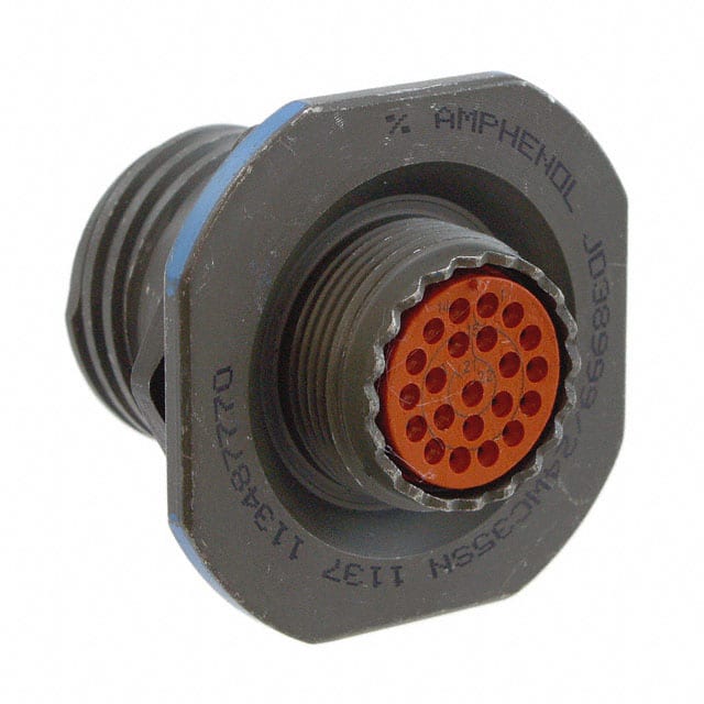 D38999/24WC35SNLC CONN RCPT HSG FMALE 22POS PNL MT