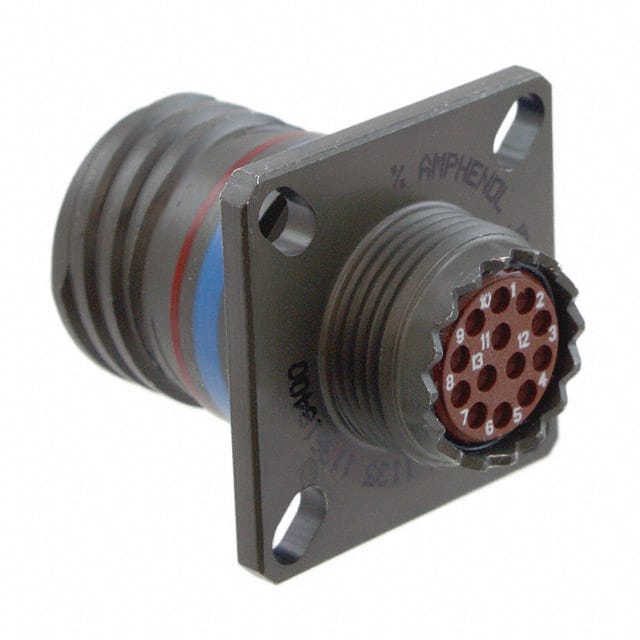 D38999/20WB35SNLC CONN RCPT HSG FMALE 13POS PNL MT
