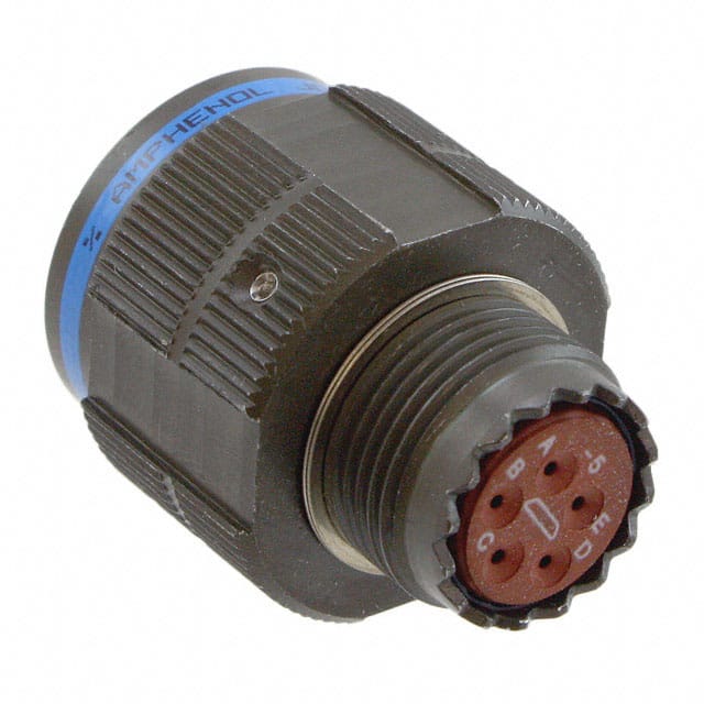 D38999/26WB5PNLC CONN PLUG HSNG MALE 5POS INLINE