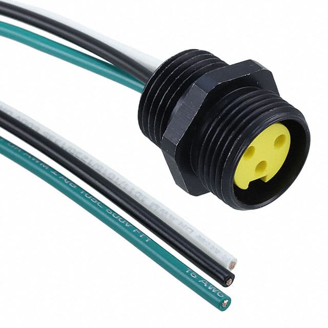173S12 CBL 3POS FMALE TO WIRE 1'