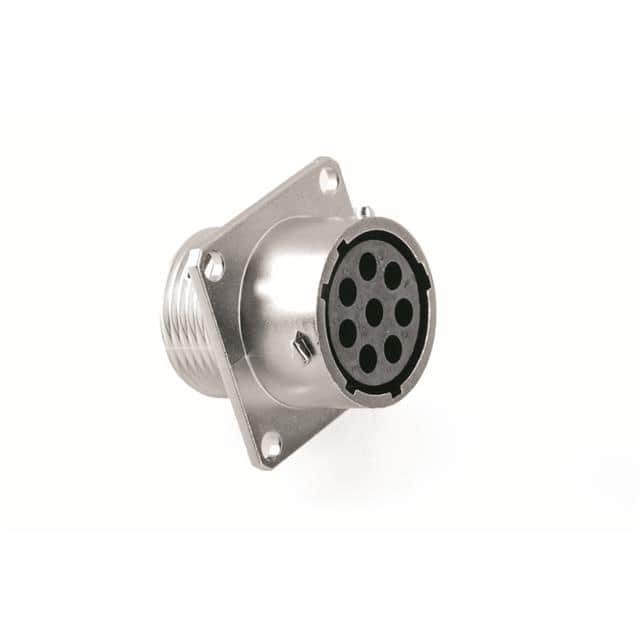 RT00147SNH RECEPTACLE, SQUARE FLANGE, 7 POS