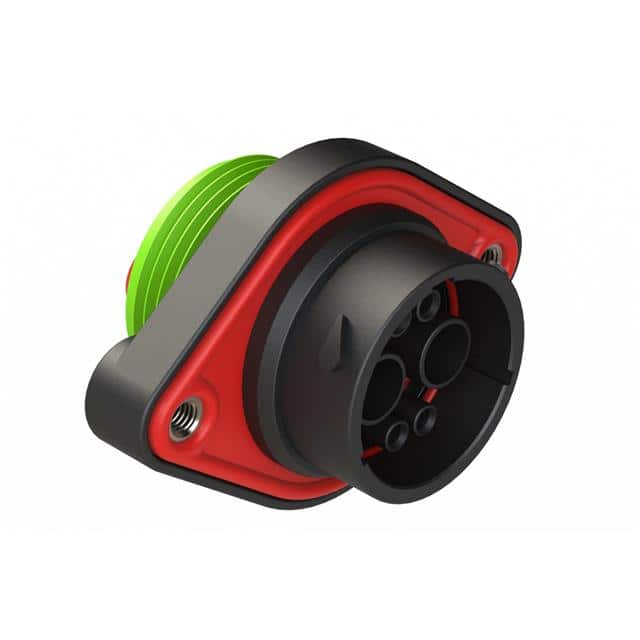 AHDP02-18-06SN-WTA 6 POSITION PANEL MOUNT RECEPTACL