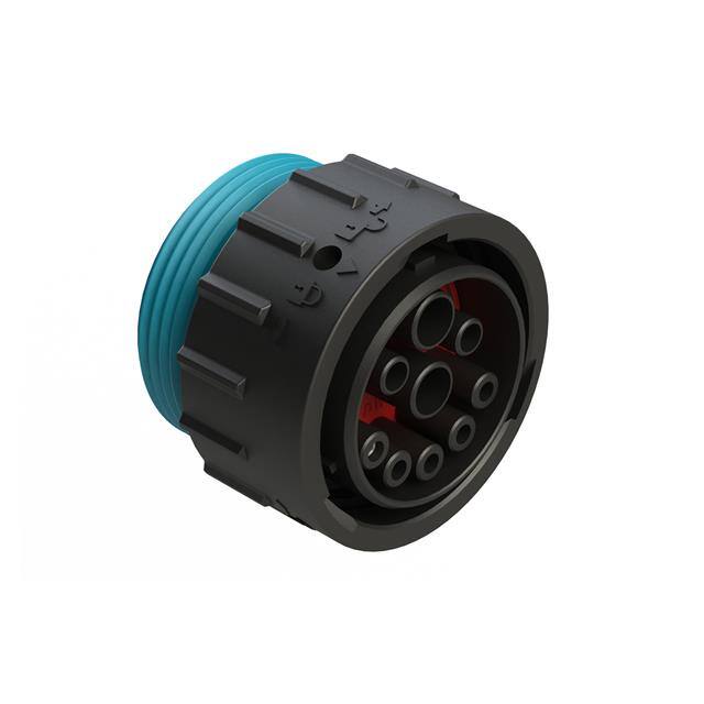 AHDP06-24-91SR-WTA SIZE 24, 9 POSITION ISOBUS PLUG,