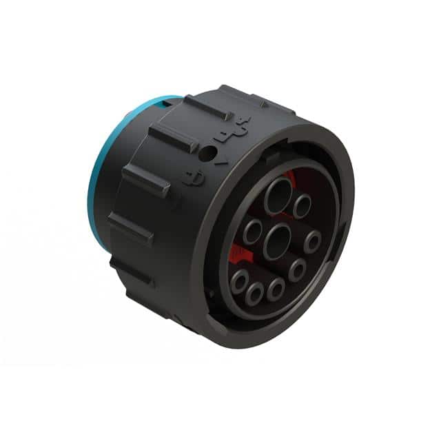 AHDP06-24-91SR-P064 9 POSITION ISOBUS PLUG, SOCKET,