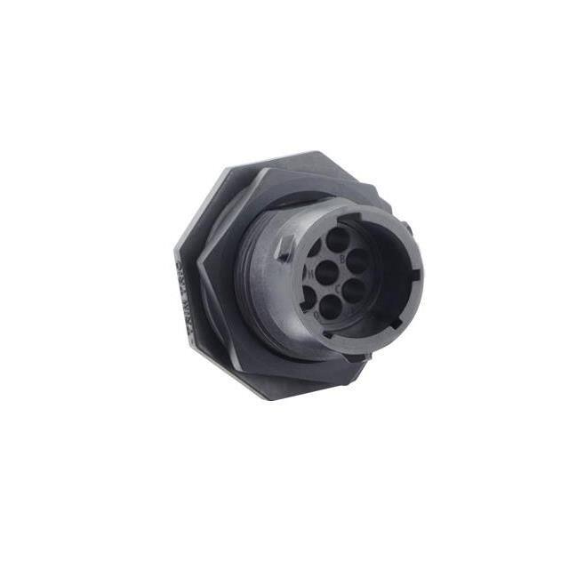 UTSX7128P JAM NUT RECEPTACLE, WITHOUT BACK
