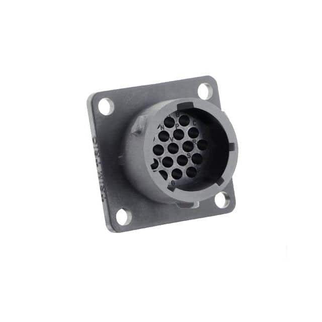 UTSX01419PW SQUARE FLANGE RECEPTACLE, WITHOU