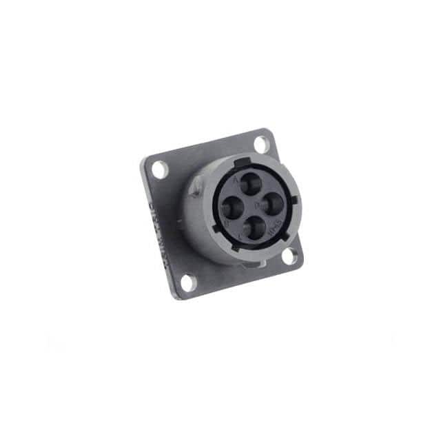 UTSX0104S SQUARE FLANGE RECEPTACLE, WITHOU