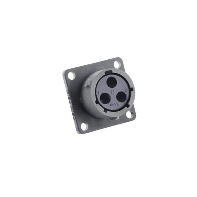 UTSX0103S SQUARE FLANGE RECEPTACLE, WITHOU
