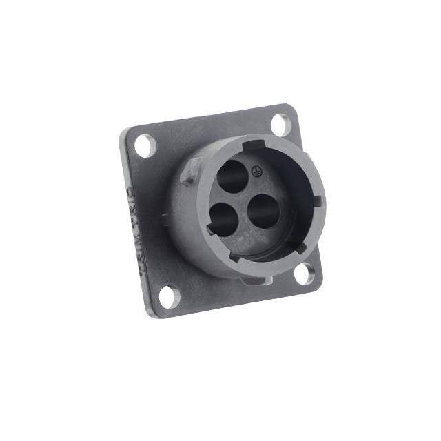 UTSX0142G1P SQUARE FLANGE RECEPTACLE, WITHOU