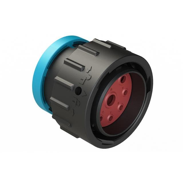 AHDP06-24-09PR-BRA 9 POSITION PLUG, PIN, SHELL SIZE