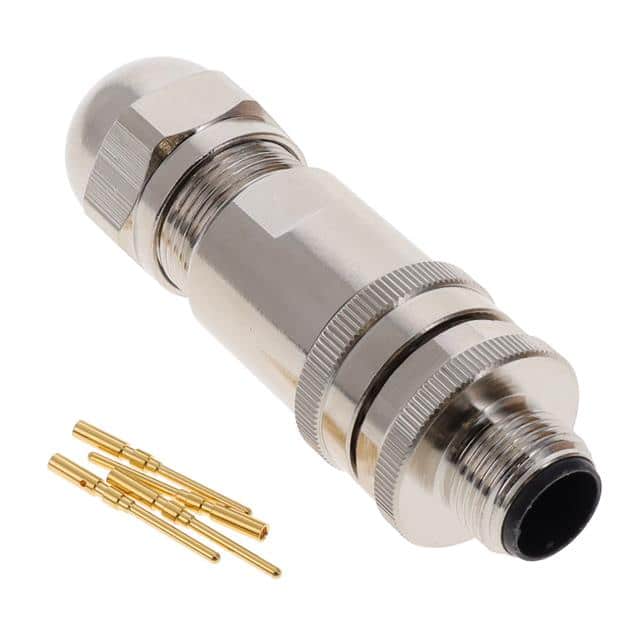 2351378-3 M12 MALE,D4 CODE,STR CONNECTOR,