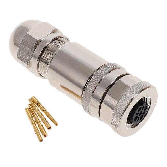 2358990-1 M12 FEMALE,D4,STR CONNECTOR, PG7
