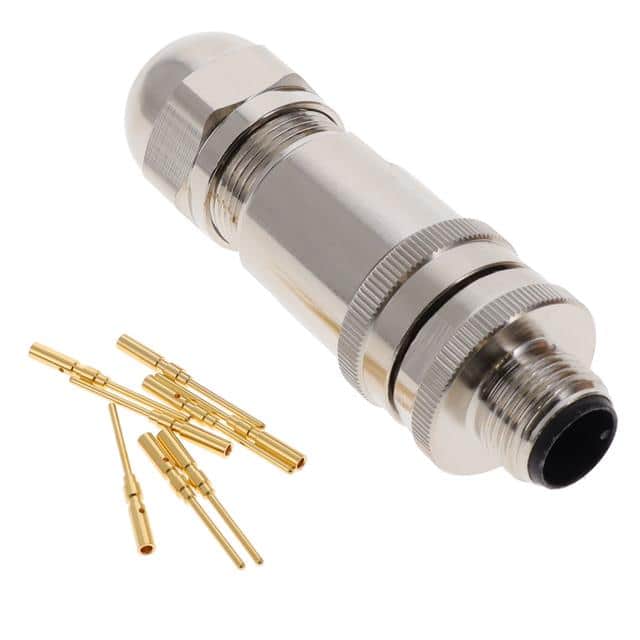 2351415-4 M12 MALE,A8 CODE,STR CONNECTOR,