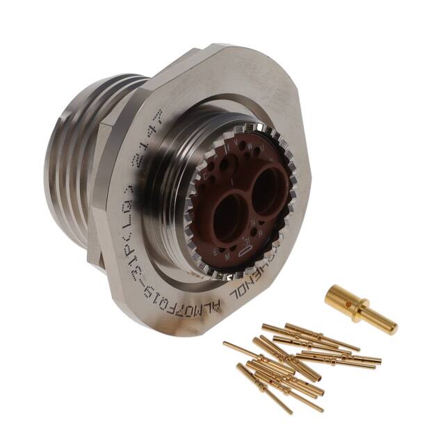 ALM07FQ19-31P(LQ) AMPHE-LITE METAL, JAM NUT RECEPT
