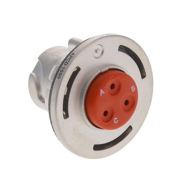 SJS840320P CONN RCPT HSG MALE 3POS PNL MNT