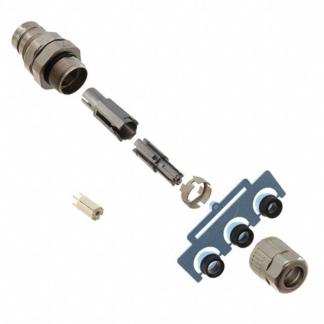 21038212525 CONN PLG HSG F 5P INLINE PNL MT