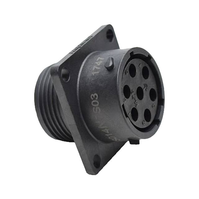 RTS014N7S03 CONN RCPT HSNG FMALE 7POS PNL MT