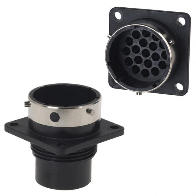 UTG01619P CONN RCPT HSNG MALE 19POS PNL MT
