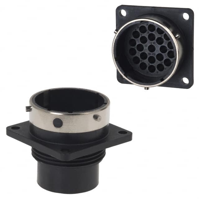UTG018-23P CONN RCPT HSNG MALE 23POS PNL MT