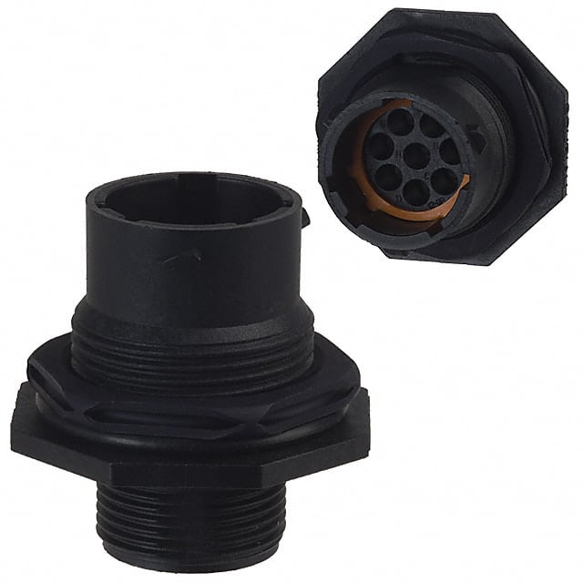 UTS7128P CONN RCPT HSNG MALE 8POS PNL MNT
