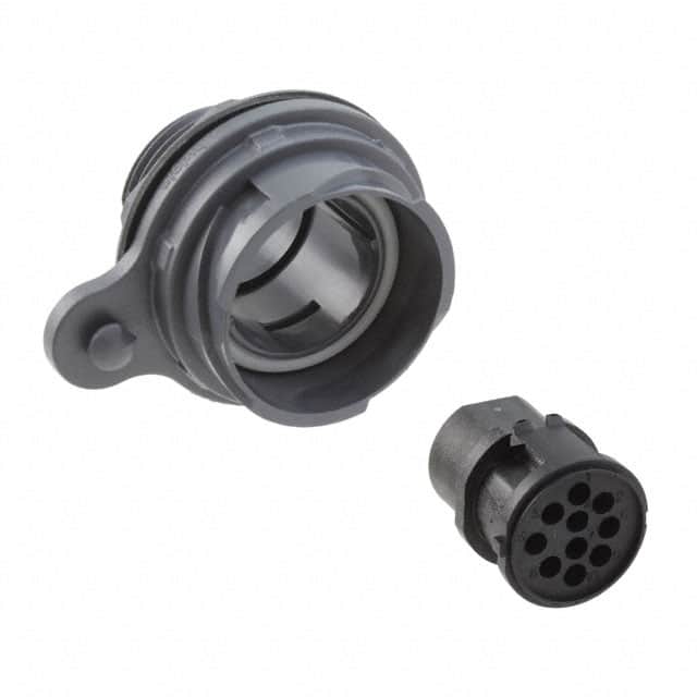 PXP7012/10S/CR CONN RCPT HSG FMALE 10POS PNL MT