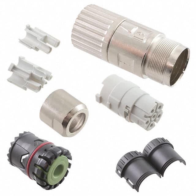 1628806 CONN PLG HSG FMALE 6POS INLINE