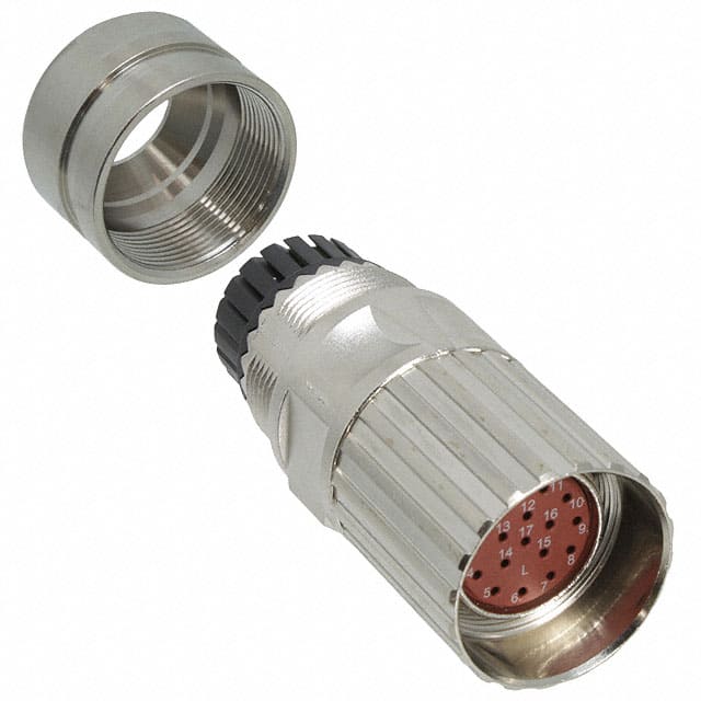 1607323 CONN PLUG HSG MALE 17POS INLINE