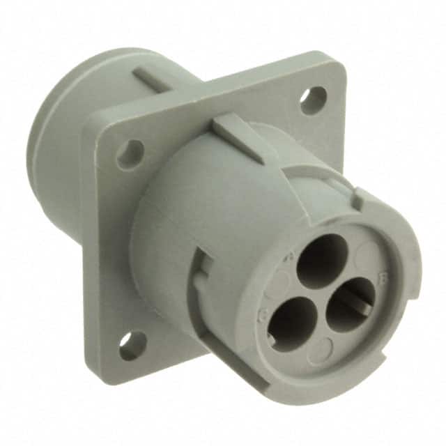 ATC-10-3PN CONN RCPT HSNG MALE 3POS PNL MNT
