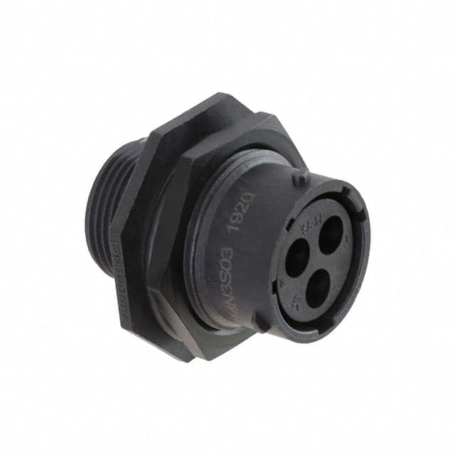RTS714N3S03 CONN RCPT HSG FMALE 3POS PNL MT