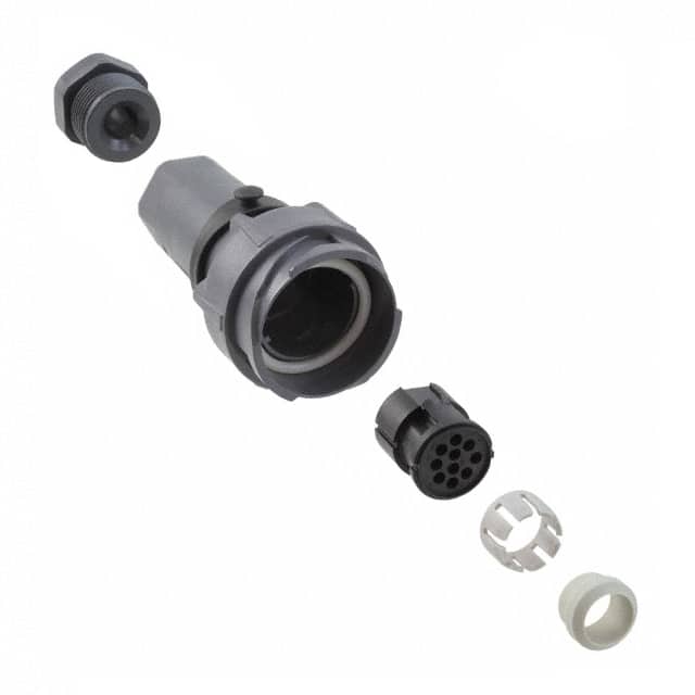 PXP7010/10P/CR/1315 CONN PLG HSG MALE 10POS INLINE