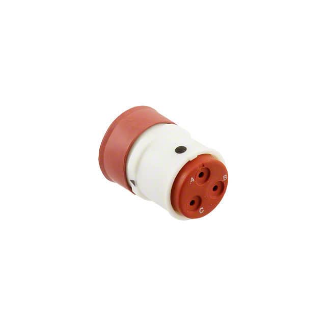 SJS840300 CONN RCPT HSNG MALE 3POS INLINE