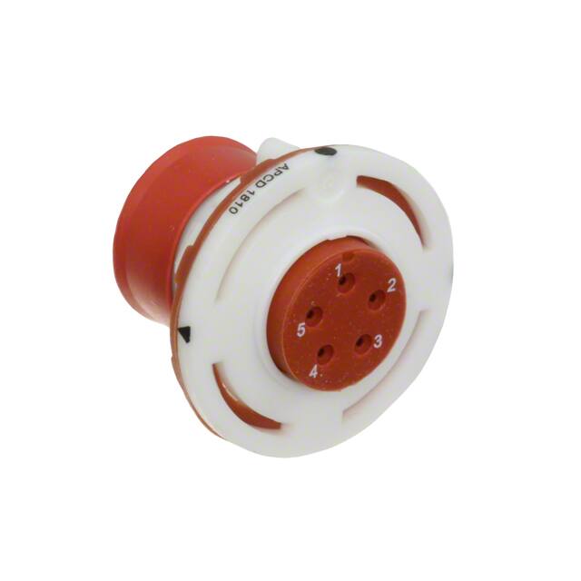 SJS860520 CONN RCPT HSNG MALE 5POS PNL MNT
