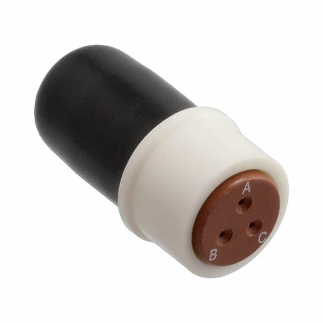 SJS820210 CONN RCPT HSNG MALE 3POS INLINE