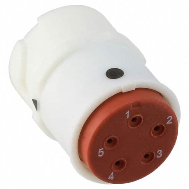 SJS860500 CONN RCPT HSNG MALE 5POS INLINE