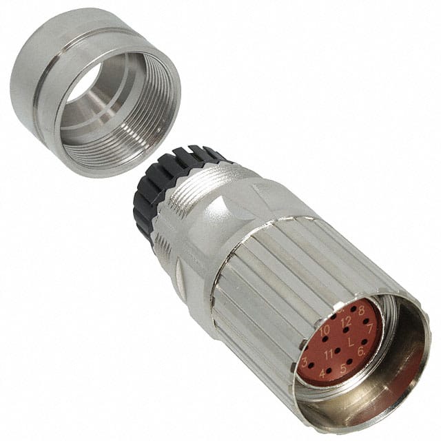 1607228 CONN PLUG HSG MALE 12POS INLINE