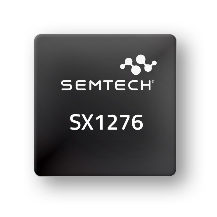 SX1276IMLTRT The Semtech SX1276IMLTRT is an RF Transceiver IC operating in the 137MHz to 1.02GHz frequency range. It supports the LoRa protocol and features a maximum data rate of 300kbps.