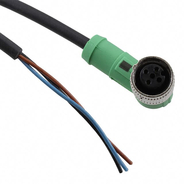 1536382 CBL 3POS FMALE TO WIRE 16.4'