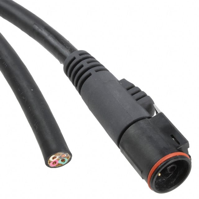 UTLMKT63G1P3FT CBL 4POS MALE TO WIRE 3'