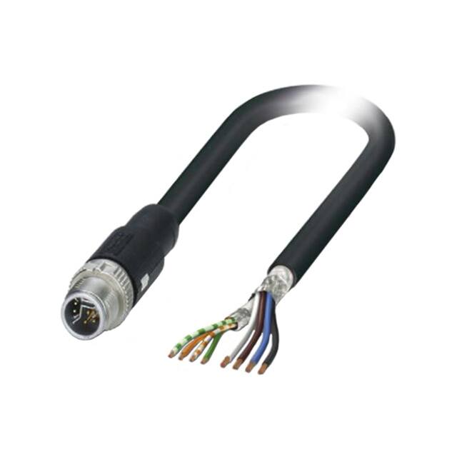 1407488 CBL 8POS MALE TO WIRE 6.56'