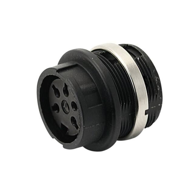 T 3427 050 CONN RCPT HSNG FMALE 6POS PNL MT